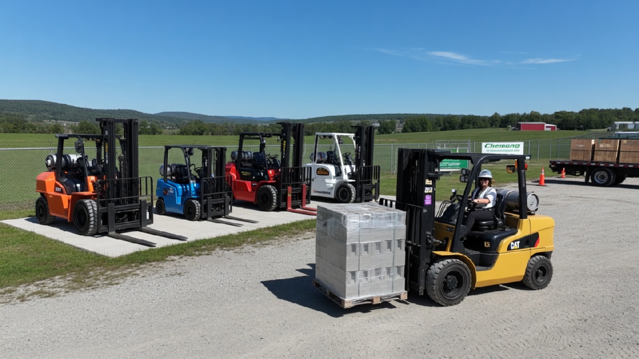 High-quality forklift rental service in Chemung, NY with diverse models available