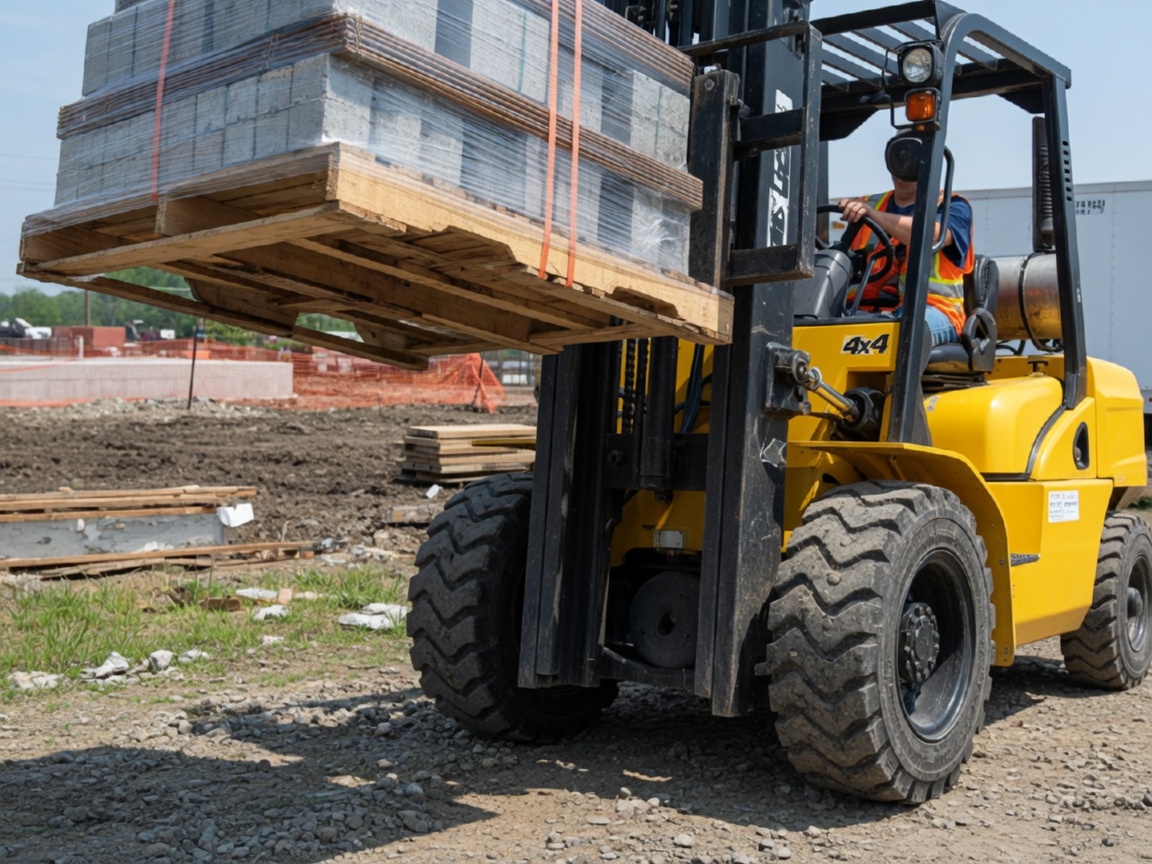 Rough Terrain Forklift Rental services